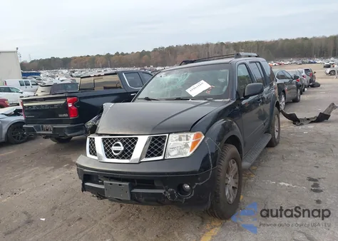 2006 Nissan Pathfinder Le z USA, uszkodzony, nr VIN 5N1AR18U66C609944